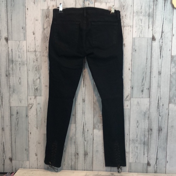 J Branduarte Skinny Minx Suffragette Lace Up Jeans 29 - Picture 3 of 12
